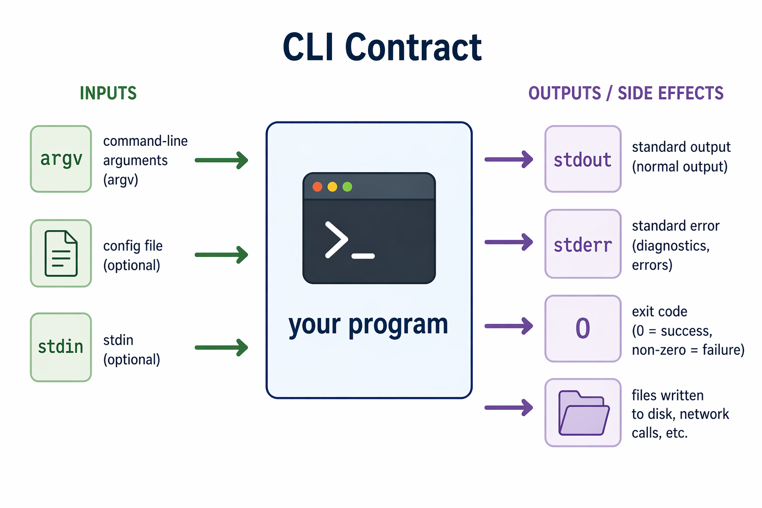 CLI Contract